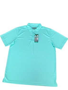 Pebble Beach Men's Polo Athletic Golf Green Size XL NWT